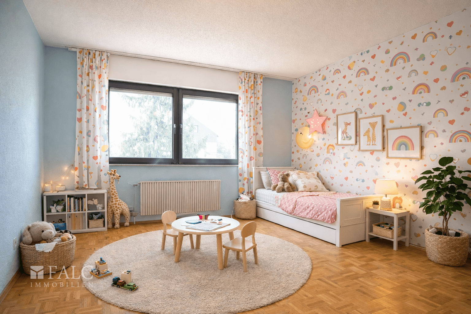 Kinderzimmer Virtuell eingerichtet 